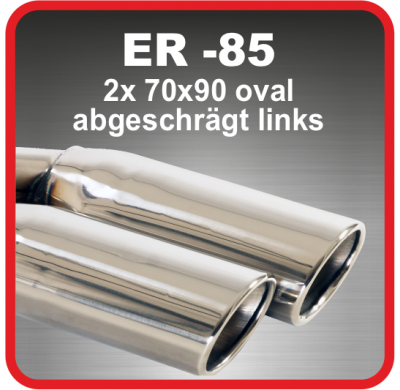 Cola De Escape De Acero Friedrich Er-85