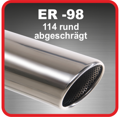 Cola De Escape De Acero Friedrich Er-98