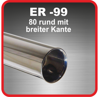 Cola De Escape De Acero Friedrich Er-99