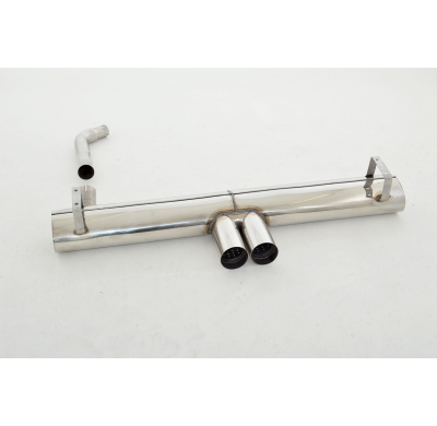 Escape Trasero Con Tubo De Escape En El Medio Friedrich Opel Calibra  Año: 90-97 (No Automatico)  2.0l 85kw / 2.0l 16v 110kw (2w