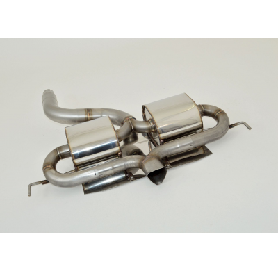 Escape Trasero De 76 Mm Con Tubo De Escape En El Medio Friedrich Opel Corsa D Opc  Desde Año: 2007  1.6l Turbo 141kw