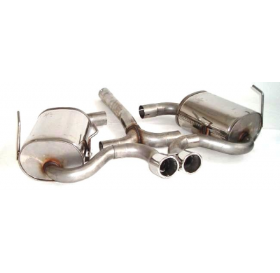 Escape Trasero Con Tubo De Escape En El Medio Friedrich Mini R50 One  Cooper  Año: 2001-2007  1.6l 16v 66/85kw