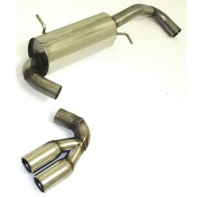 Escape Trasero Con Tubo De Escape En El Medio Friedrich Seat Arosa  Año: 97-2005  1.4l 16v 74kw