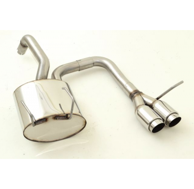 Escape Trasero Con Tubo De Escape En El Medio Friedrich Fiat 500  Desde Año: 10/2007  1.2l 51kw / 1.3l Jtd 55/70kw / 1.4l 16v 74