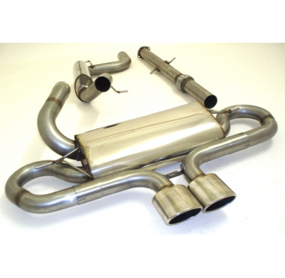 Catback-System De 76 Mm Con Tubo De Escape En El Medio Friedrich Ford Focus Iii Dyb St  Desde Año: 06/2012  2.0l Ecoboost 184kw