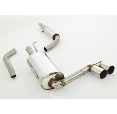 Sistema De Catback De 63,5 Mm Con Tubo De Escape En El Medio Friedrich Vw Golf Iv  Año: 97-2003 / New Beetle & Convertible Yoc 9