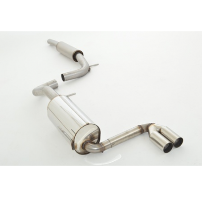 Sistema De Catback De 63,5 Mm Con Tubo De Escape En El Medio Friedrich Vw Lupo  Año: 98-2005  1.0l 37kw / 1.2l Tdi 45kw / 1.4l 4