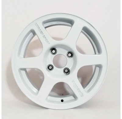 Llanta Speedline TYPE 2108 - Competition 6x15  CITROEN SPORT vehículos Rally 4X108 ET15,5 Color: Blanco CITROEN SPORT MODELOS MO