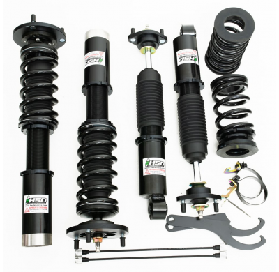 Kit de suspension roscado HSD Dualtech Coilovers BMW 3 Series E30 inc M3 51mm Strut Muelles delanteros: 14K (175mm - 65mm ID)kg