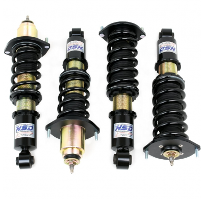 Kit de suspension roscado HSD Dualtech Coilovers Mazda MX5 Mk2 NB Muelles delanteros: 12K (175mm - 65mm ID)kg / Muelles traseros