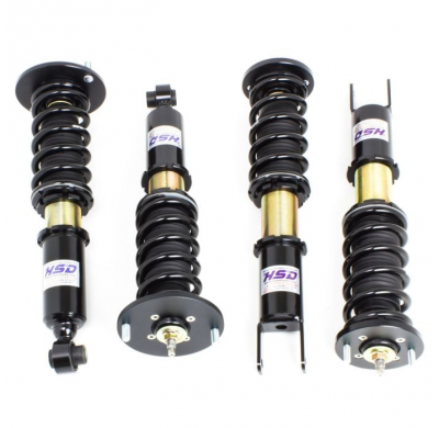 Kit de suspension roscado HSD Dualtech Coilovers Nissan R32 Skyline GTST Muelles delanteros: 7K (200mm - 65mm ID)kg / Muelles tr