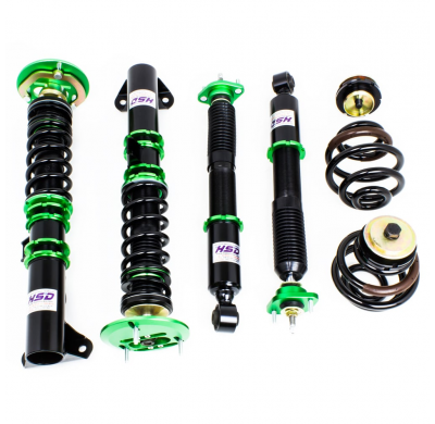Kit de suspension roscado HSD MonoPro Coilovers BMW 3 Series E36 M3 Muelles delanteros: 7K (175mm - 65mm ID)kg / Muelles trasero