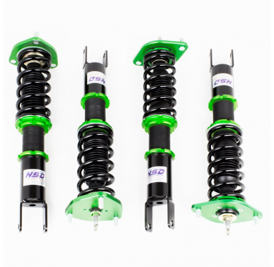 Kit de suspension roscado HSD MonoPro Coilovers FIAT 124 Spider inc Abarth Muelles delanteros: 6K (200mm - 65mm ID)kg / Muelles