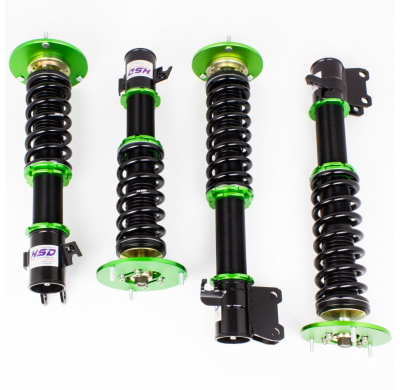Kit de suspension roscado HSD MonoPro Coilovers Subaru Impreza GDB STi 5x114 Muelles delanteros: 5K (200mm - 65mm ID)kg / Muelle