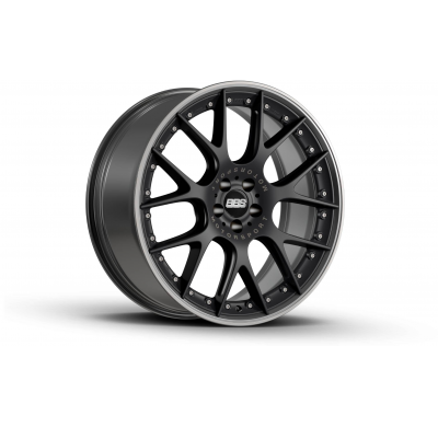 Llanta BBS CH-R II 9,5x21 SATIN BLACK COLOR STANDARD (Satin Black) El kit contiene: llanta CH-R II ( 2 partes) / Aro de protecci