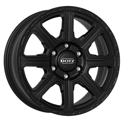 Llanta DOTZ Kalahari black 16 X 7,00 Negro mate