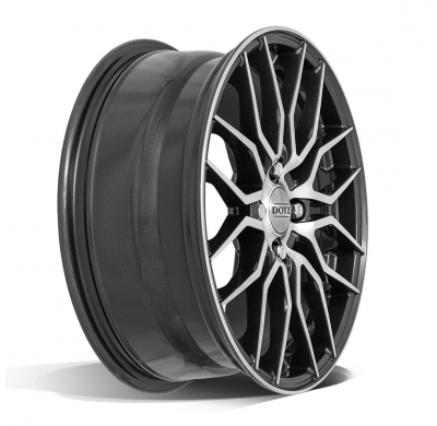 Llanta DOTZ LimeRock dark 16 X 6,50 Gunmetal/Pulido