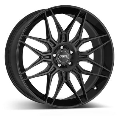 Llanta DOTZ LongBeach black 21 X 9,50 Negro Brillo