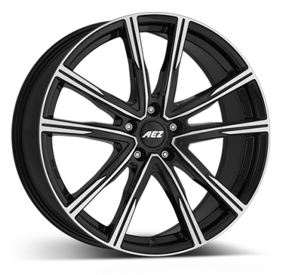 Llanta AEZ Montreal dark  20 X 8,50 Negro Pulido
