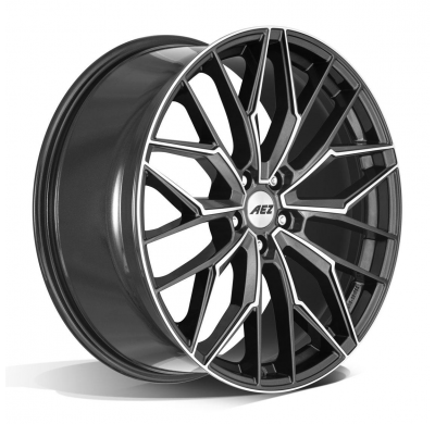 Llanta AEZ Porto dark 20 X 8,00 Gunmetal/ Pulido