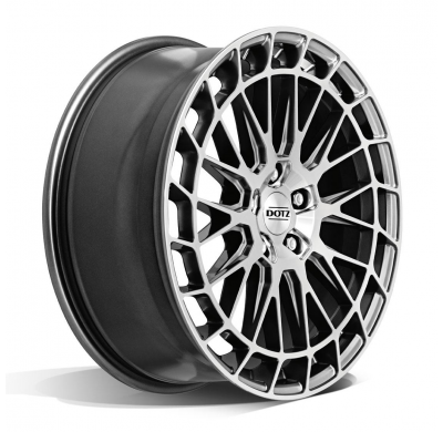 Llanta DOTZ Sepang blaze 19 X 8,00 Alto Brillo Titanium/Pulido