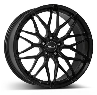 Llanta DOTZ Suzuka black 19 X 8,50 Negro Brillo