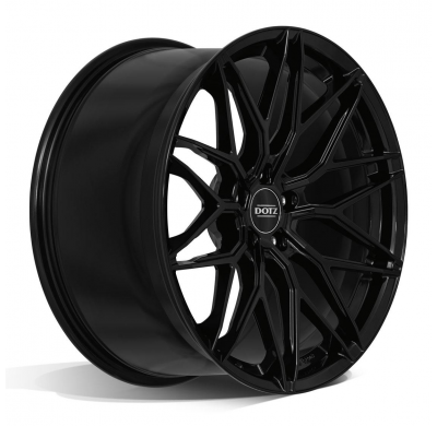 Llanta DOTZ Suzuka black 19 X 8,50 Negro Brillo