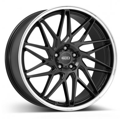 Llanta DOTZ Tanaka dark 21 X 9,00 Gunmetal mate/ labio pulido