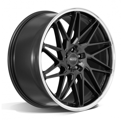 Llanta DOTZ Tanaka dark 21 X 9,00 Gunmetal mate/ labio pulido