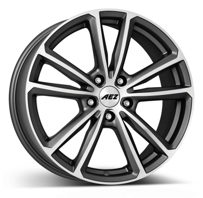 Llanta AEZ Tioga titan 19 X 8,00 Graphite mate/Pulido