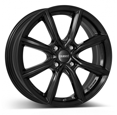 Llanta DEZENT TN black 17 X 7,00 Negro Brillo