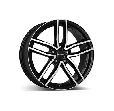 Llanta DEZENT TR dark 18 X 8,00 Negro/ Pulido