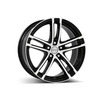 Llanta DEZENT TZ-c dark 18 X 7,50 Negro/ Pulido