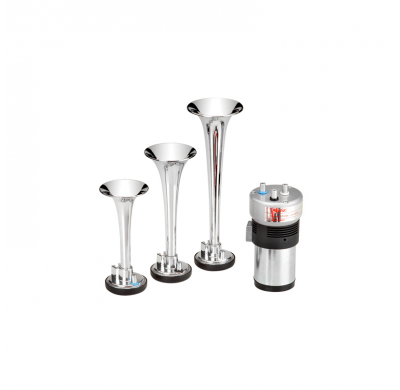 Juego Bocinas 3 trompetas Metal Motorway (Tour de France) Fisa