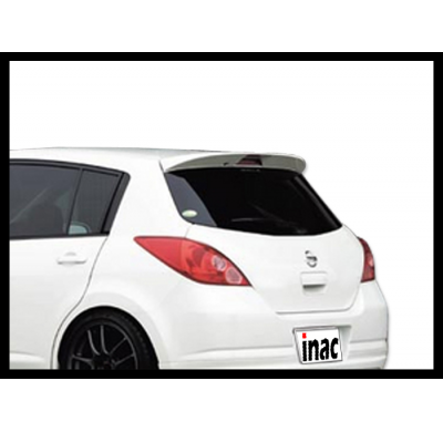 Aleron Sin Luz Nissan Tida  (Fibra Imprimado)