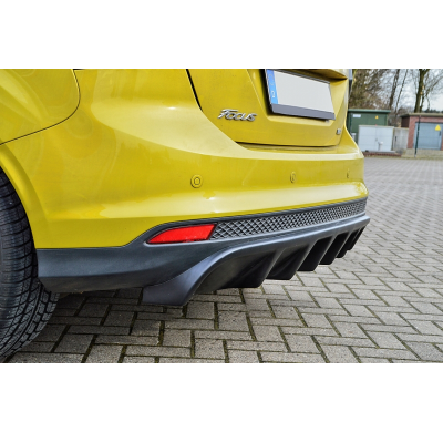 Difusor Trasero  Abs  Ford Focus, Typ: Dyb  Año : 2010-2014  Para Todos Los Modelos ( No Valido Para St, Rs ) Difusor Trasero Ma