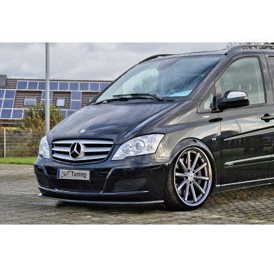 Labio De Paragolpes Delantero  Abs  Mercedes Benz Viano, W639/V639  Año :2010-2014   Labio De Paragolpes Delantero Material Abs