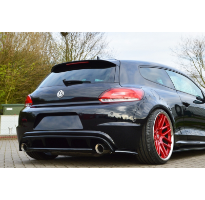 Difusor Trasero Con Paneles Laterales Vw Scirocco R, Typ 13  Año : 2009-2014   Difusor Trasero Con Paneles Laterales En Versión