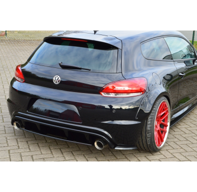 Difusor Trasero Con Paneles Laterales Vw Scirocco R, Typ 13  Año : 2009-2014   Difusor Trasero Con Paneles Laterales En Versión