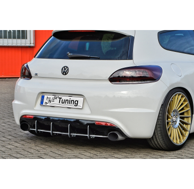 Difusor De Paragolpes Trasero  Abs   Vw Scirocco R, Typ 13  Año : 2009-2014   Difusor De Paragolpes Trasero Material Abs  Ingo N
