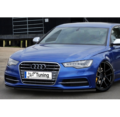 Labio De Paragolpes Delantero  Abs  Audi A6 + S6, 4g, C7 Año : 2010-2014  Limousine + Avant, Solo Valido Para S-Line Y S6 Modelo