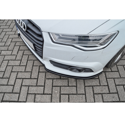 Labio De Paragolpes Delantero  Abs  Audi A6 + S6, 4g, C7 Año : 2014-  Limousine + Avant, Incluido S-Line Y S6 Modelo Labio De Pa