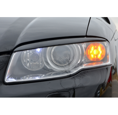 Pestañas Faro Delantero  Abs  Audi A4 / B7 Año :2004-2008  Limousine + Avant, No Valido Para S-Line Modelo Pestañas Faro Delante