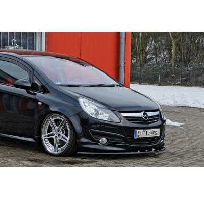 Labio De Paragolpes Delantero  Abs  Opel Corsa D, Gsi + Sport +  Opc -Line 1 Paket  Año : 2007-2010  Valido Para Gsi + Sport + O
