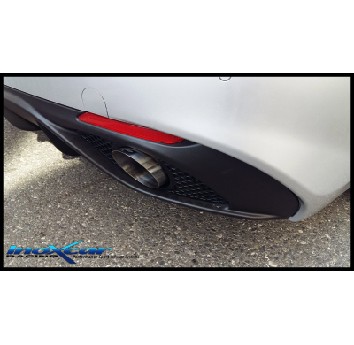 Kit salidas escape 1x102 RACING Salida Izq. + Dcha. (Sustituye a las originales) ALFA ROMEO GIULIA Q4 VELOCE 2.0 Turbo (280cv) 2