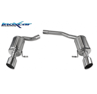 Escape trasero deportivo 1X102 RACING Salida Izq. + Dcha. AUDI A5 QUATTRO 2.7 TDI (190cv) Coupè/Cabrio 2007-2011 PENDIENTE d