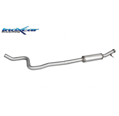 Tubo central con silenciador PEUGEOT 308 1.6 GTI (270cv) 2015-- Ø 63,5 CON Homologacion Europea Inoxcar