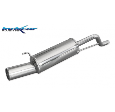 Escape trasero deportivo 1X102 FIAT GRANDE PUNTO (Type 199) 1.4 (77CV) / 1.4 16V (95CV) 2005-- Ø 45 CON Homologacion Europea