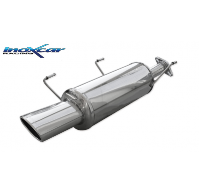 Escape trasero deportivo 1X120X80 NISSAN JUKE 1.6 DIG-T 2WD (190CV) 2011-- CON Homologacion Europea Inoxcar