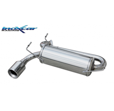 Escape trasero deportivo 1X102 NISSAN JUKE 1.6 Turbo 4WD (190CV) 2011-- CON Homologacion Europea Inoxcar